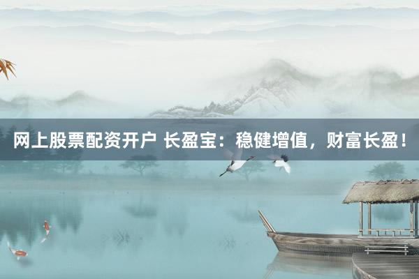 网上股票配资开户 长盈宝：稳健增值，财富长盈！