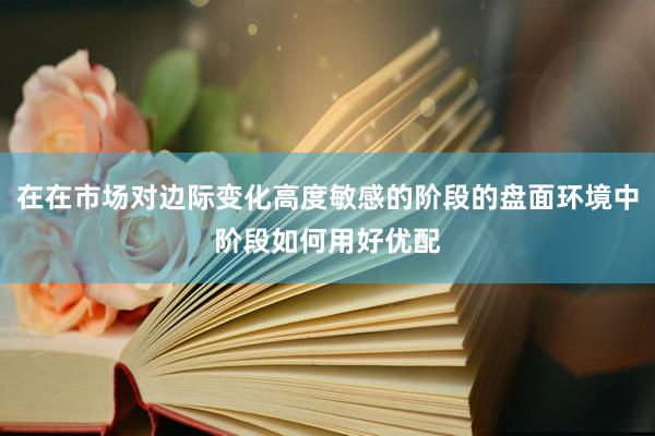 在在市场对边际变化高度敏感的阶段的盘面环境中阶段如何用好优配